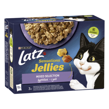 Latz Sensations Jellies Mixed Selection hyytelössä