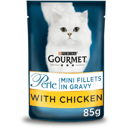GOURMET® Perle Minifileitä kastikkeessa sisältää Kana