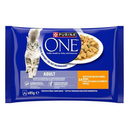PURINA ONE ADULT Minifileet kastikkeessa