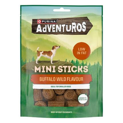 PURINA AdVENTuROS Biisonin villi maku minipurutikut