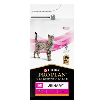 PRO PLAN® VETERINARY DIETS Feline UR St/Ox Urinary Sisältää Kanaa (Kuivaruoka)