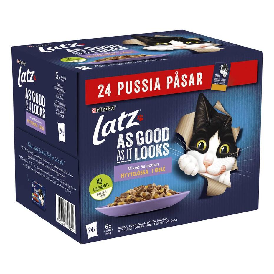 Latz As Good As It Looks Mixed Selection in Jelly with Tuna