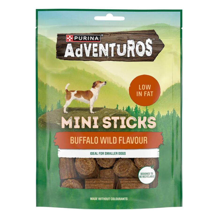 PURINA AdVENTuROS Biisonin villi maku minipurutikut