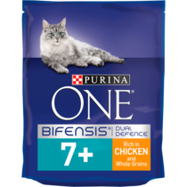 Purina ONE Senior 7+, Runsaasti Kanaa ja Täysjyväviljaa