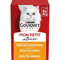 GOURMET® Mon Petit Meaty Variety sisältää Ankkaa, Kana & Kalkkuna