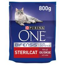 Purina ONE Sterilcat, Sisältää runsaasti Nautaa ja Vehnää