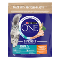 Purina ONE Senior 7+, Runsaasti Kanaa ja Täysjyväviljaa