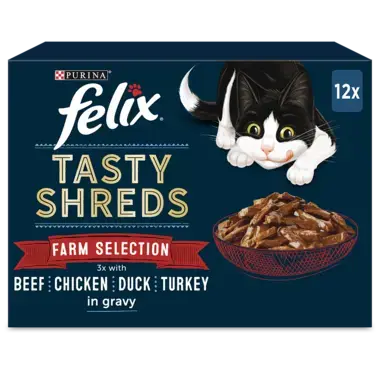 Latz Tasty Shreds Farm Selection kastikkeessa