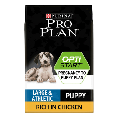 PRO PLAN® Large Athletic Puppy Healthy Start Runsaasti Kanaa