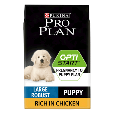 PRO PLAN® Large Robust Puppy Healthy Start Runsaasti Kanaa