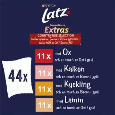 Latz Sensations Extras Countryside Selection hyytelössä