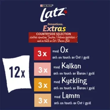 Latz Sensations Extras Countryside Selection hyytelössä