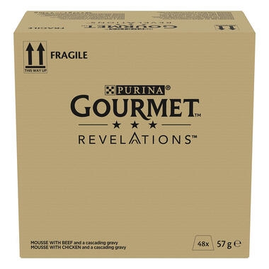 GOURMET® Revelations sisältää Nautaa & Kanaa (48-pack)