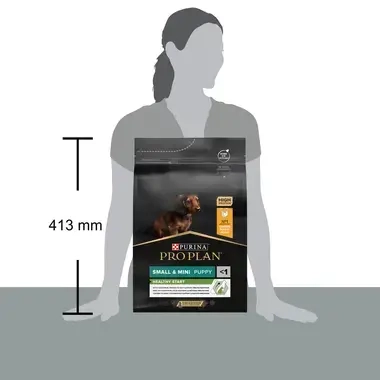 PRO PLAN® Small & Mini Puppy Healthy Start Runsaasti Kanaa