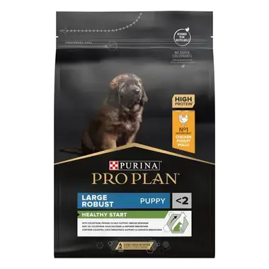 PRO PLAN® Large Robust Puppy Healthy Start Runsaasti Kanaa