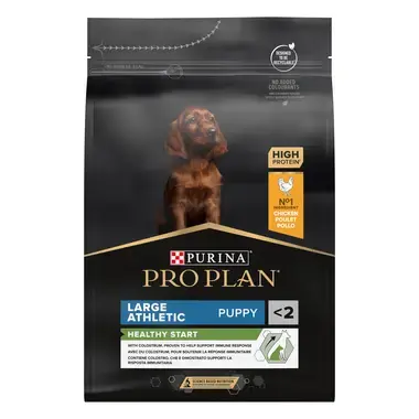 PRO PLAN® Large Athletic Puppy Healthy Start Runsaasti Kanaa