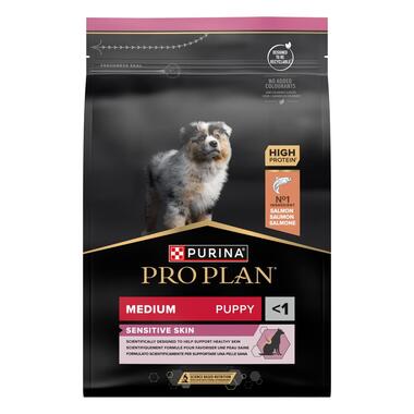 PRO PLAN® Medium Puppy Sensitive Skin Runsaasti Lohta