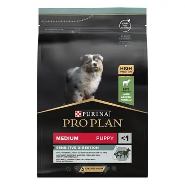 PRO PLAN® Medium Puppy Sensitive Digestion Runsaasti Lammasta
