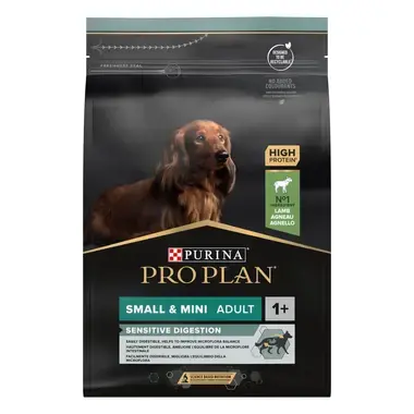PRO PLAN® Small & Mini Adult Sensitive Digestion Runsaasti Lammasta