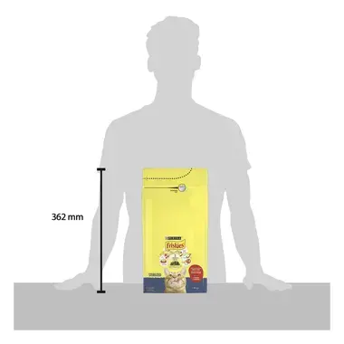Friskies® Sterilized sisältää maukkaan yhdistelmän Nautaa ja Kanaa