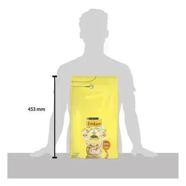 Friskies® sisältää Kanaa ja Lisättyjä Kasviksia