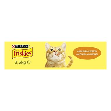 Friskies® sisältää Kanaa ja Lisättyjä Kasviksia