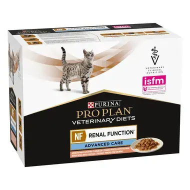 PRO PLAN® VETERINARY DIETS NF Renal Function™ sisältää Lohta (Märkäruoka)