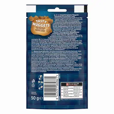 PURINA® Latz® Tasty Nuggets Runsaasti Kanaa, sisältää Ankkaa