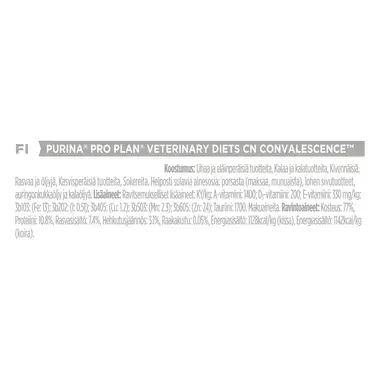 PRO PLAN VETERINARY DIETS CONVALESCENCE contents