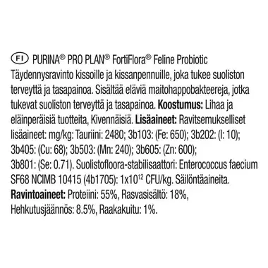PURINA® PRO PLAN® FortiFlora® Feline Probiotic