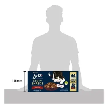 Latz tasty shreads farm selection product size