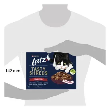 Latz tasty shreads farm selection hands