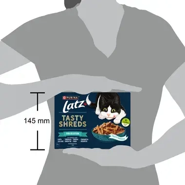 Product Size Latz Tasty Shreads 