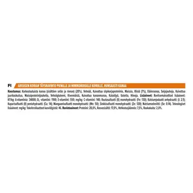 PURINA PRO PLAN Small & Mini Adult Dog, Runsaasti kanaa