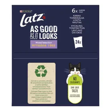 Latz As Good As It Looks Mixed Selection in Jelly with Tuna