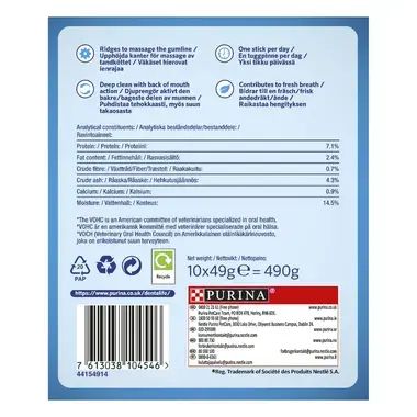 PURINA DentaLife Small Oral Care Koiran Purutikku