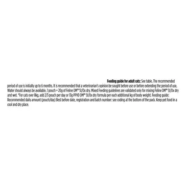 PURINA® PRO PLAN® VETERINARY DIETS DM St/Ox Diabetes Management™ sisältää kanaa