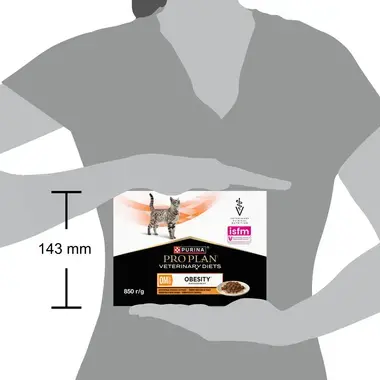 PURINA® PRO PLAN® VETERINARY DIETS OM St/Ox Obesity Management™ sisältää kanaa