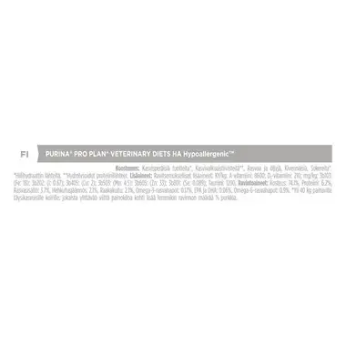 PURINA® PRO PLAN® VETERINARY DIETS HA Hypoallergenic™ Mousse