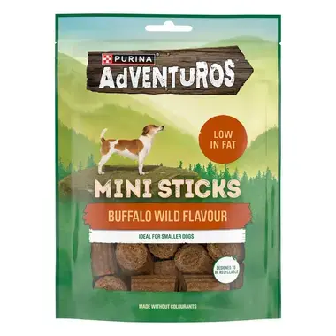 PURINA AdVENTuROS Biisonin villi maku minipurutikut
