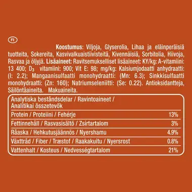 PURINA AdVENTuROS Biisonin villi maku minipurutikut