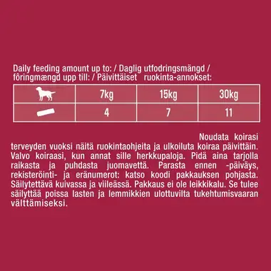 PURINA AdVENTuROS Villisian villi maku Nuggets