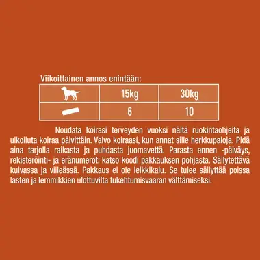 PURINA AdVENTuROS Biisonin villi maku Purutikut