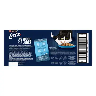 Latz As Good As It Looks Fish Selection in Jelly sis. Turskaa ja Lohta
