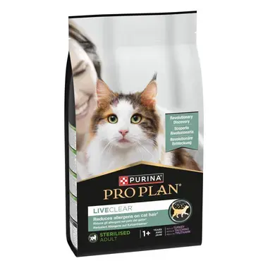 PURINA® PRO PLAN® LiveClear aikuisille kissoille