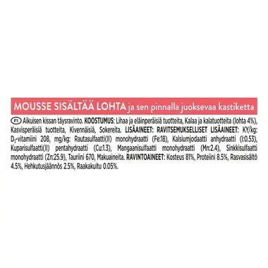 GOURMET® Revelations sisältää Lohta