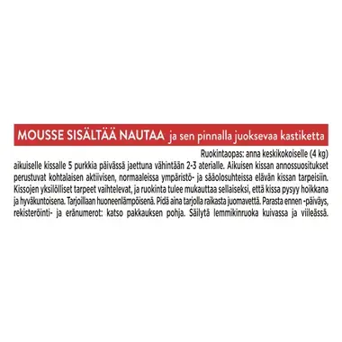 GOURMET® Revelations sisältää Nautaa
