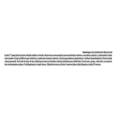 PRO PLAN® Sterilised Maintenance sisältää kanaa kastikkeessa ruokintaopas