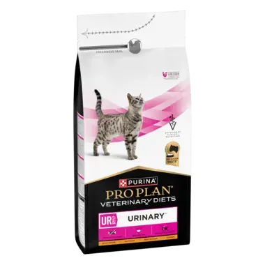 PRO PLAN® VETERINARY DIETS Feline UR St/Ox Urinary Sisältää Kanaa (Kuivaruoka)
