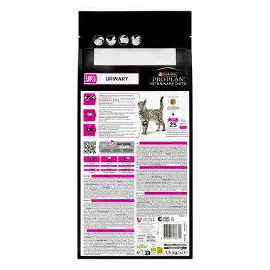 PRO PLAN® VETERINARY DIETS Feline UR St/Ox Urinary Sisältää Merikalaa (Kuivaruoka)